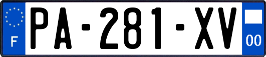 PA-281-XV