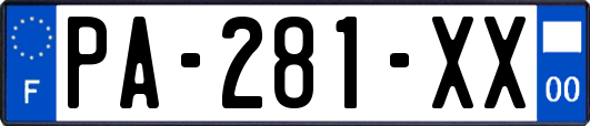 PA-281-XX