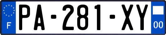 PA-281-XY