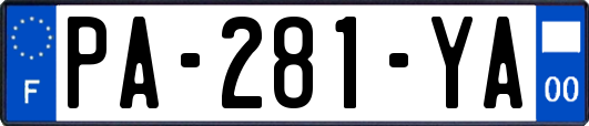 PA-281-YA