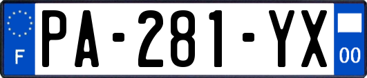 PA-281-YX