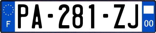 PA-281-ZJ