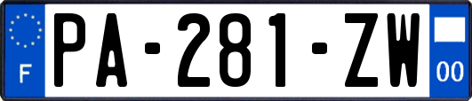 PA-281-ZW