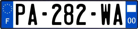 PA-282-WA