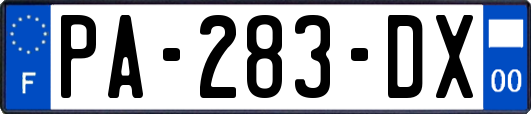PA-283-DX