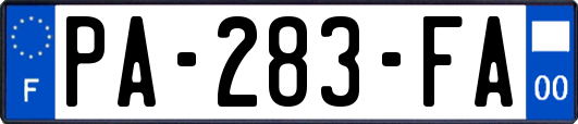 PA-283-FA