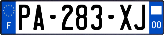 PA-283-XJ