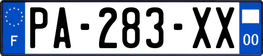 PA-283-XX