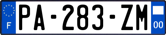 PA-283-ZM