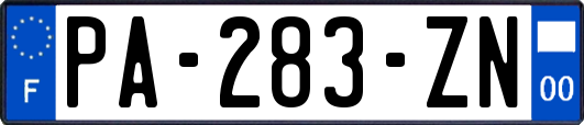PA-283-ZN