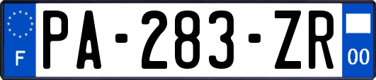 PA-283-ZR