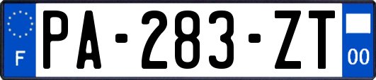 PA-283-ZT