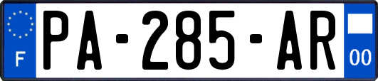 PA-285-AR