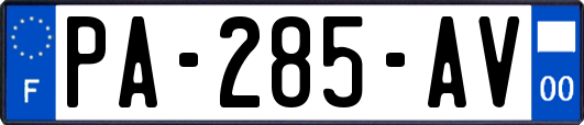 PA-285-AV