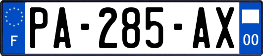 PA-285-AX
