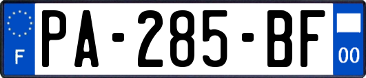 PA-285-BF