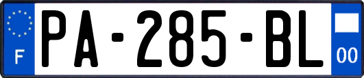 PA-285-BL