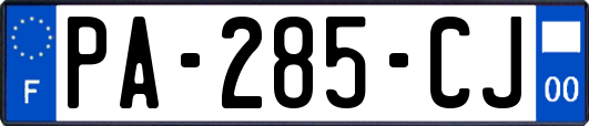 PA-285-CJ