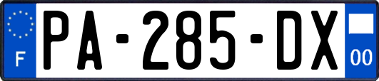 PA-285-DX
