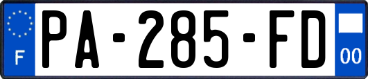 PA-285-FD