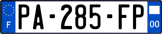 PA-285-FP