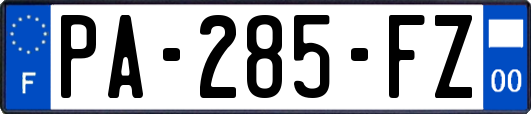 PA-285-FZ