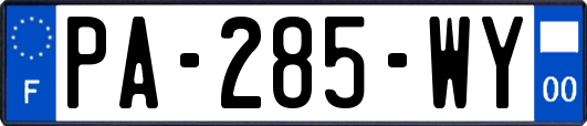 PA-285-WY