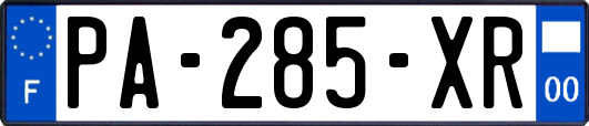PA-285-XR