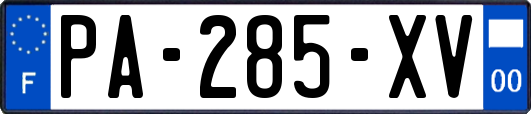 PA-285-XV