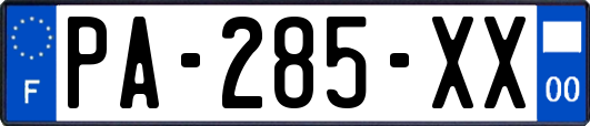 PA-285-XX
