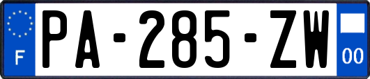 PA-285-ZW