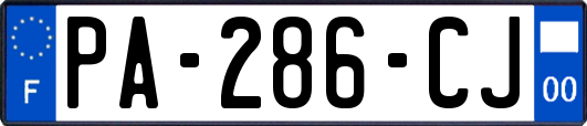 PA-286-CJ
