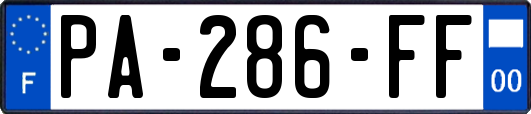 PA-286-FF