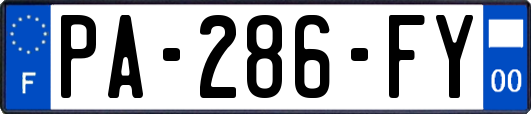 PA-286-FY