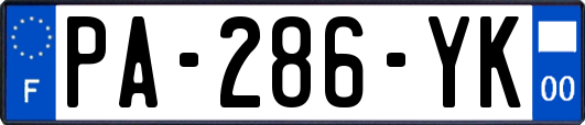 PA-286-YK