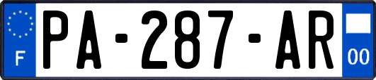 PA-287-AR