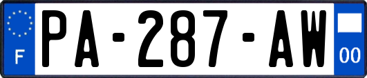 PA-287-AW