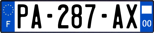 PA-287-AX