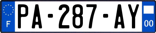 PA-287-AY