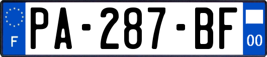 PA-287-BF