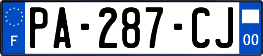 PA-287-CJ