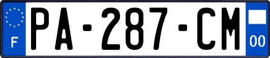 PA-287-CM