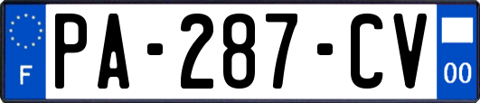 PA-287-CV