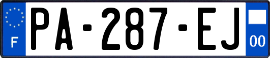 PA-287-EJ