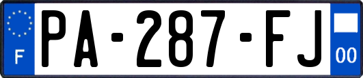 PA-287-FJ