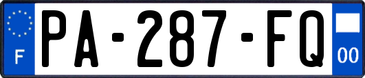 PA-287-FQ