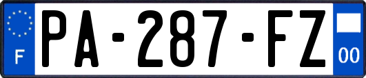 PA-287-FZ