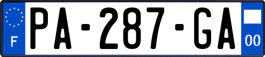 PA-287-GA