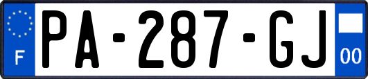 PA-287-GJ
