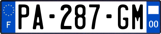 PA-287-GM